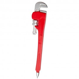 Custom Imprinted Red Wrench Tool Pen