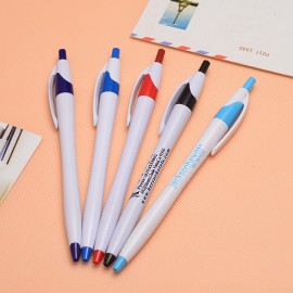 Logo Branded Click Gripper Retractable Ballpoint Pen  Logo Branded Click Gripper Retractable Ballpoint Pen