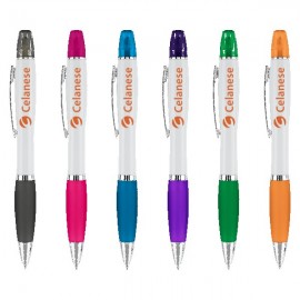 Curvaceous Ballpoint/Highlighter Custom Engraved