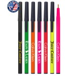Custom Imprinted Certified USA Made, Neon Twist-Action Ballpoint Pen