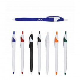 Custom Engraved Retractable Plastic Ballpoint Pens - Convenient Writing Tool