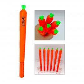Novelty Carrot-Shaped Ballpoint Pens Custom Imprinted