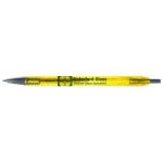 Lusitano Retractable Ballpoint Pen - Yellow Custom Imprinted