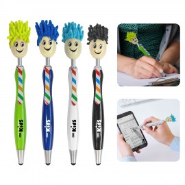 Crazy Hair Stylus Pen Custom Imprinted