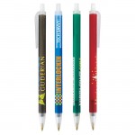 Custom Imprinted Good Value Contender Frosted Pen