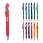 Logo Branded Soft Touch Stylus Pen