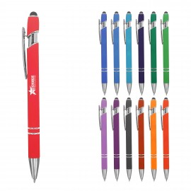 Logo Branded Soft Touch Stylus Pen