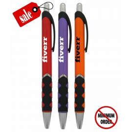 Union Printed - Tropical - Duty-Grip - Promo Click Pen- 1-Color Print - No Minimum - 764 Logo Branded