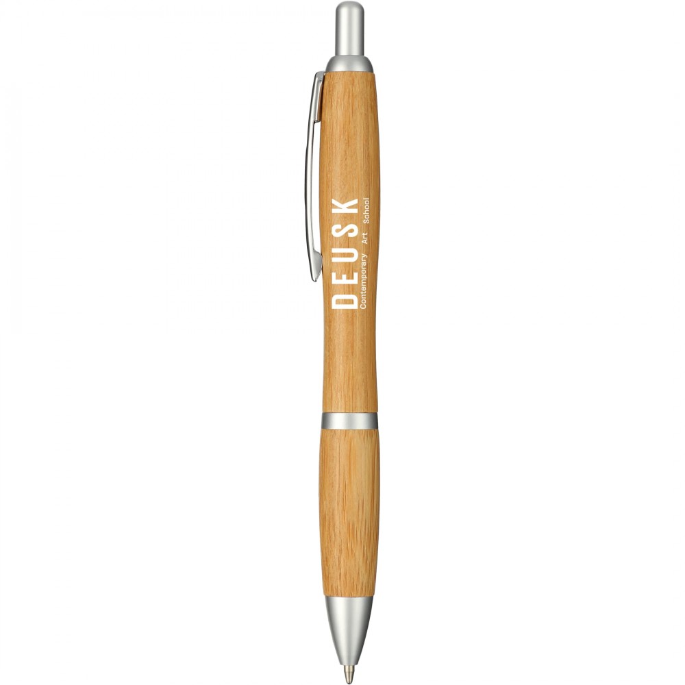 Bamboo Nash Ballpoint Pen Custom Engraved