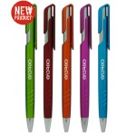 Logo Branded Colored Barrels "Successive" Plastic click Pen