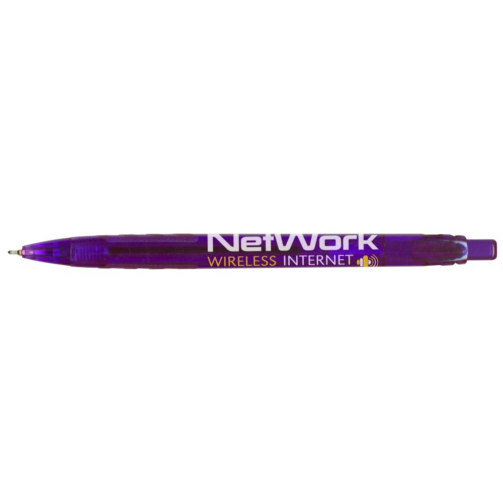 Custom Imprinted DGP Argent Pen (Purple)