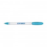 Logo Branded Paper Mate Sport RT White Barrel - Black Ink - Turquoise