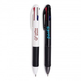 Option 4-in-1 Multi-ink Click Pen Logo Branded