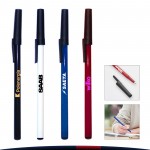 Heida Black Ink Stick Pens Logo Branded
