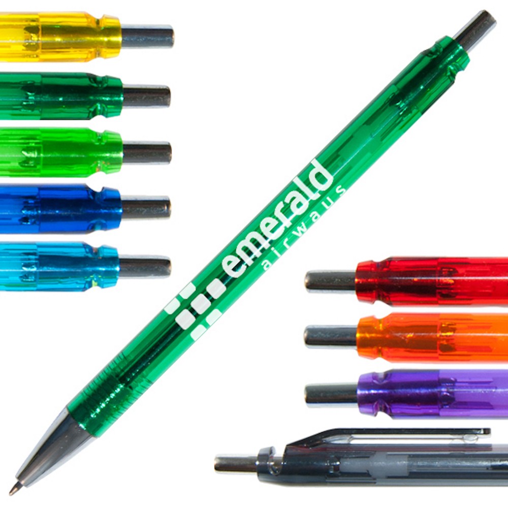 Lusitano Retractable Ballpoint Pen Logo Branded Lusitano Retractable Ballpoint Pen Logo Branded