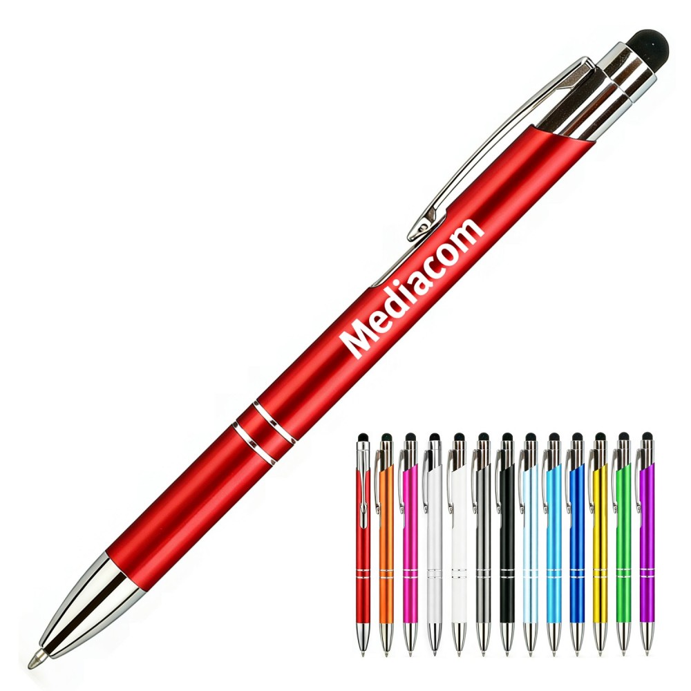 Metal Incline Stylus Pen Custom Engraved