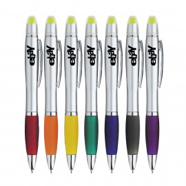Silver Ion Wax Gel Highlighter Pen Custom Engraved