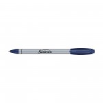 Logo Branded Paper Mate Sport RT Silver Barrel - Blue Ink - Navy