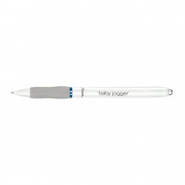 Sharpie S-Gel White Barrel - Royal Blue Custom Engraved