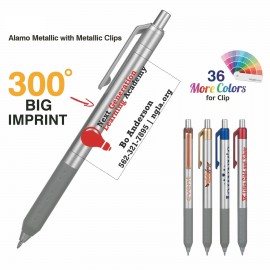 Alamo Metallic Pen Custom Engraved