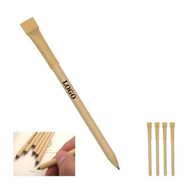 Custom Imprinted Kraft Paper Environmental Pen