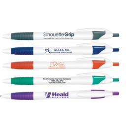 Liqui-Mark Silhouette Grip Retractable Ballpoint Pen w/Rubber Grip Custom Engraved