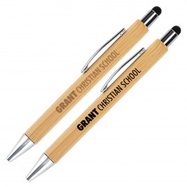 Bamboo Stylus Pen Custom Imprinted