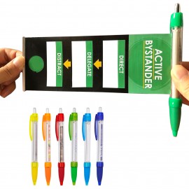 Promotional Banner Pen w/Custom Logo Logo Branded