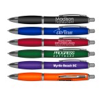 Madison Translucent - Retractable Ballpoint Pen Logo Branded