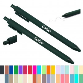 Macaron Colored Glue Spray Ballpoint Pen Custom Imprinted