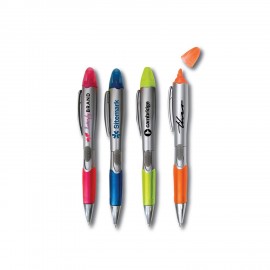 Pen And Highlighter Combo Logo Branded