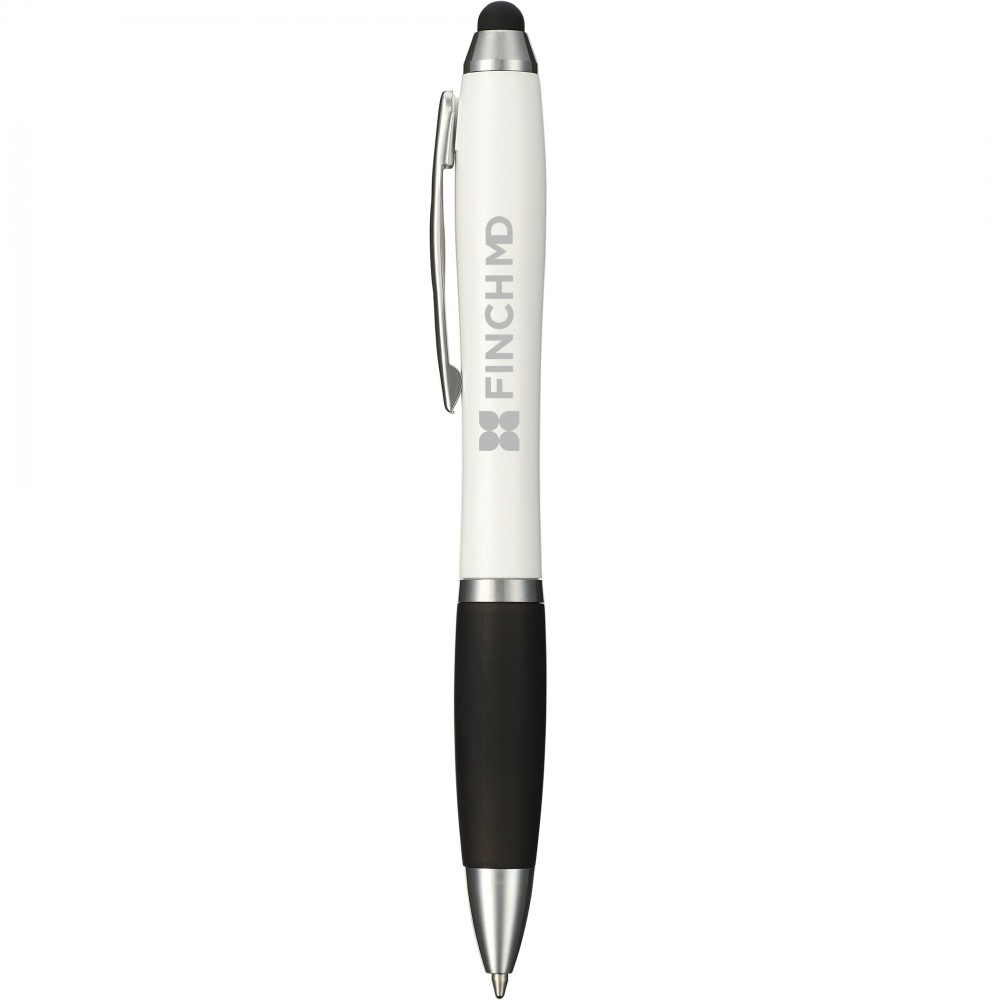 Nash Ballpoint Stylus With Coating Custom Imprinted Nash Ballpoint Stylus With Coating Custom Imprinted