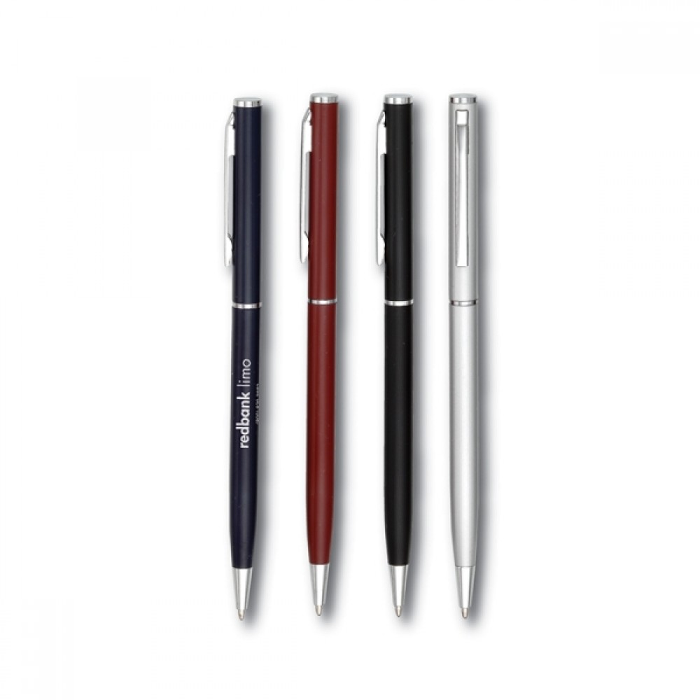 Slim Twist Pen Logo Branded