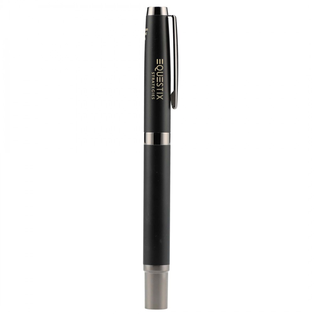 Custom Engraved Recycled Brass Ultra Gel Roller Ball