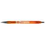 Lusitano Retractable Ballpoint Pen - Orange Custom Engraved