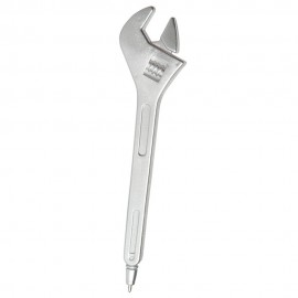 Silver Wrench Tool Pen Logo Branded