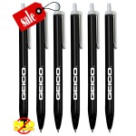 Union Printed Black "Promotional" Click Pen - No Minimum Custom Engraved