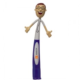 Custom Engraved Male Health Care Professional Bend-A-Pen (Full Color Digital)