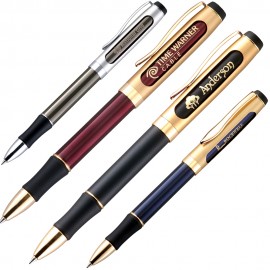 Custom Imprinted Twist Action Solid Brass Ballpoint Pen  Custom Imprinted Twist Action Solid Brass Ballpoint Pen