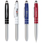 Mirage LED Touch Stylus & Ballpoint Pen Custom Engraved