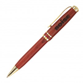Logo Branded Terrific Timber-2 Wooden Ballpoint Pen