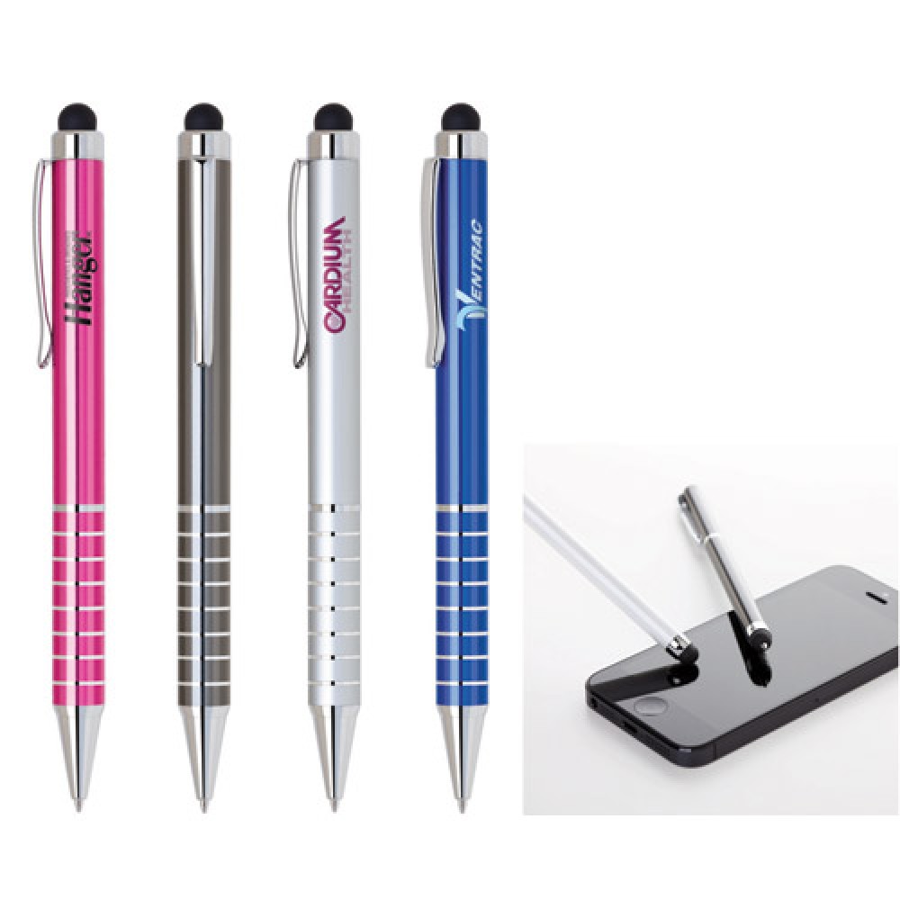 The Sensi-Touch Twist action ball point/Stylus Custom Imprinted