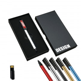 1GB USB Flash Drive Pen with Phone Stand and Screen Cleaner Custom Imprinted  1GB USB Flash Drive Pen with Phone Stand and Screen Cleaner Custom Imprinted