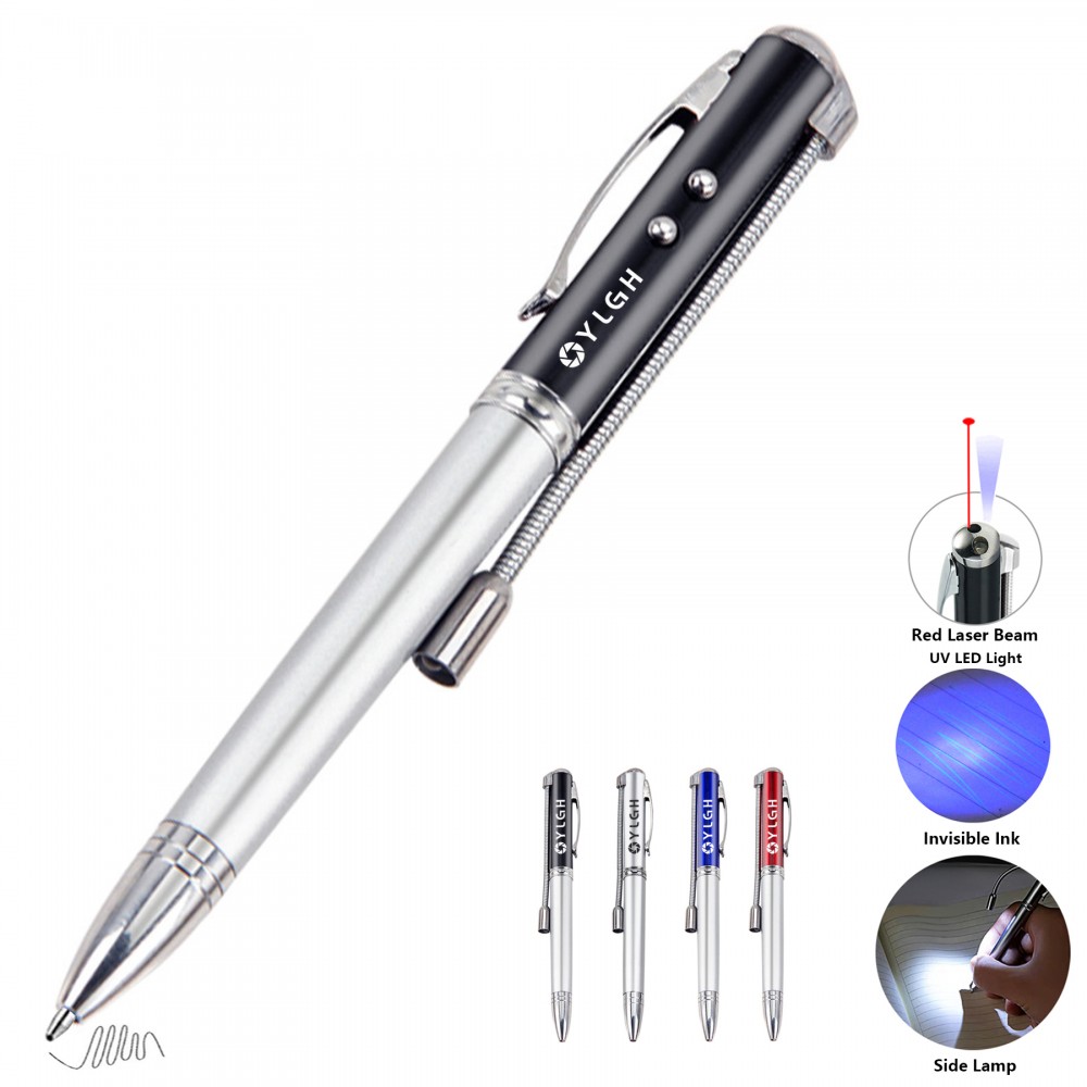 Laser Beam Flashlight Pen With UV light Custom Imprinted