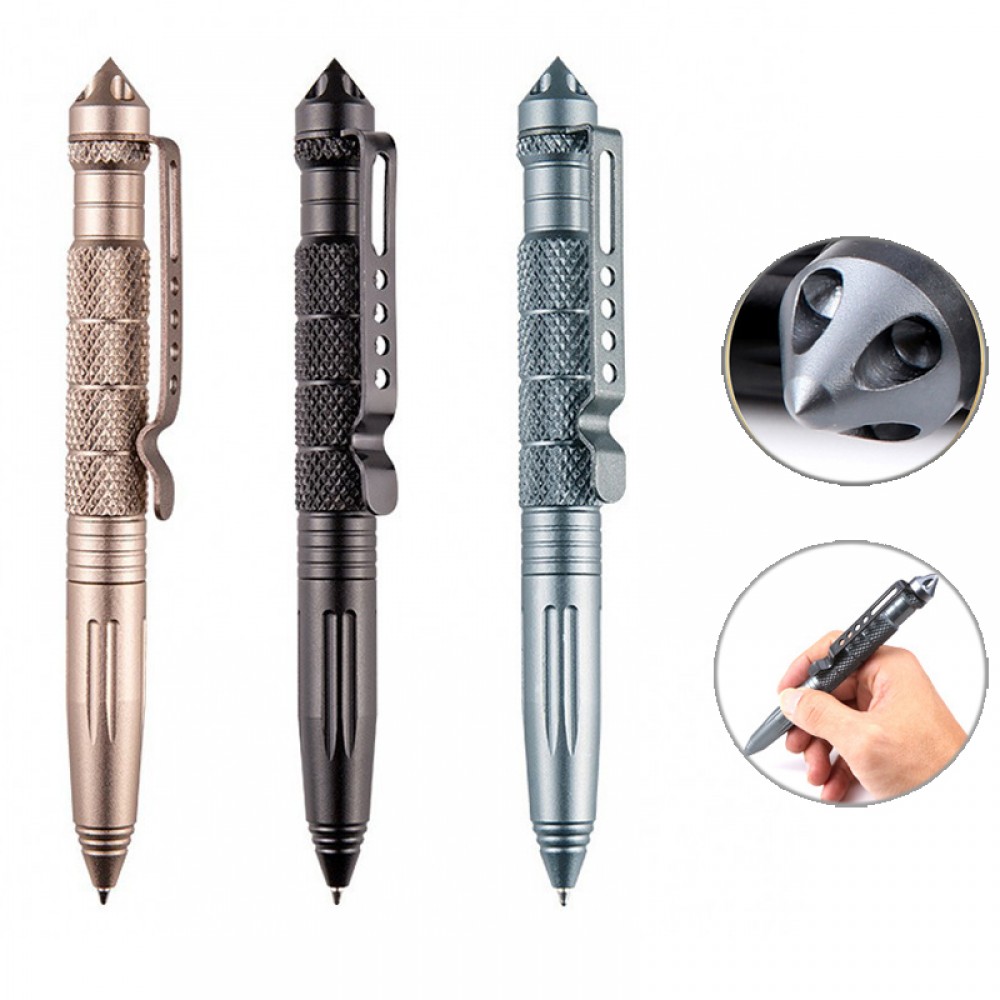 Custom Imprinted Tactical Pen Self Defense Tool