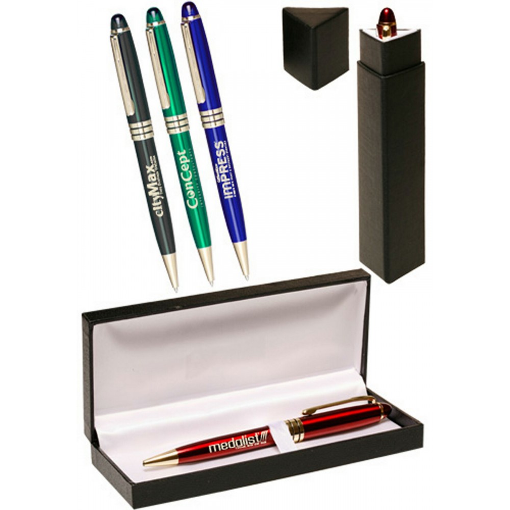 Custom Engraved Ultra Executive Promotional Pen Gift Set