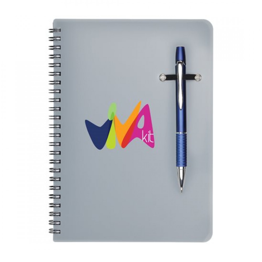 Avalon/Notebook Combo - Blue Logo Branded