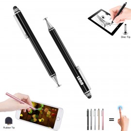 Custom Imprinted Double Heads Stylus Touch Screen Pen