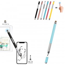 Custom Imprinted Double Heads Stylus Touch Screen Pen