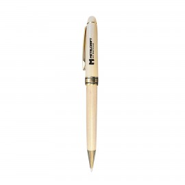 Logo Branded Twist Action Maplewood Ballpoint wood Pen  Logo Branded Twist Action Maplewood Ballpoint wood Pen